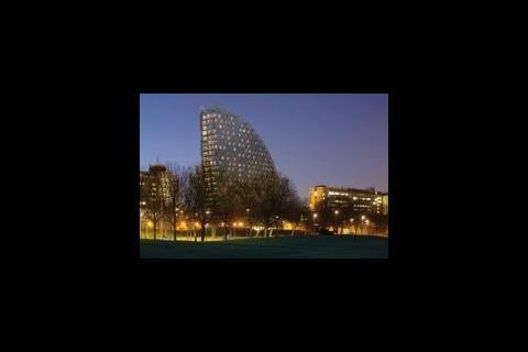 Make Architects' fin-shaped skyscraper design for the Albert Embankment 
